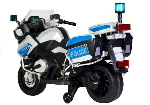 BMW Police Motorcycle Silver – elektromos motorozás