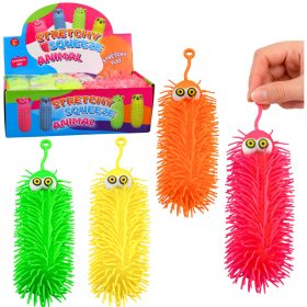   Szenzoros Szorítójáték Pattogóhoz, Szorításhoz, Rojtos Lény, LED Lámpák