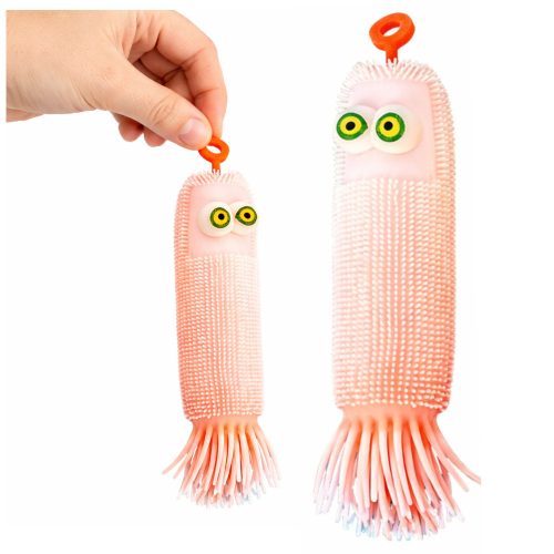 Szenzoros Szorítójáték Pattogóhoz, Szorításhoz, Tüskékkel és LED-es lámpákkal ellátott lény