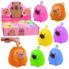   Szenzoros Squeeze Játék Capybara LED Fénykeverék Színekkel