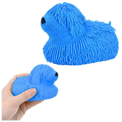 Szenzoros Szorító Játékkutya Rojtokkal és LED Lámpákkal