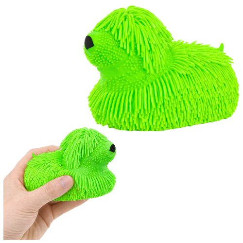 Szenzoros Szorító Játékkutya Rojtokkal és LED Lámpákkal