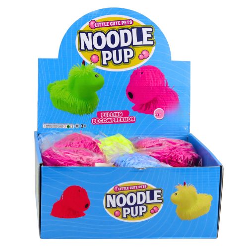 Szenzoros Szorító Játékkutya Rojtokkal és LED Lámpákkal