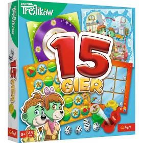 Társasjáték: 15 játék A Treflik család Trefl 02823