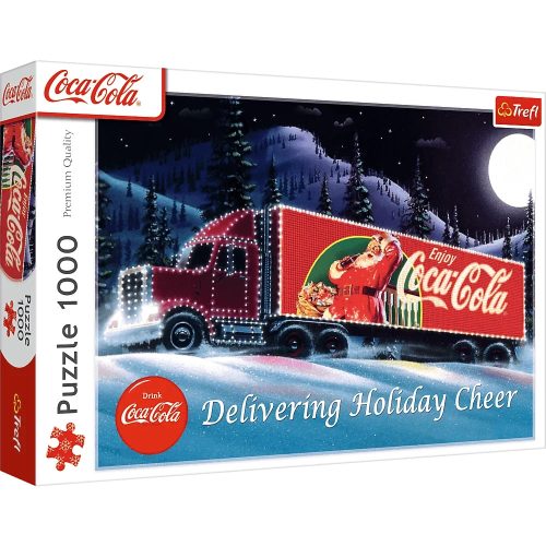Rejtvény – 1000 XMAS – Coca-Cola: Karácsonyi teherautó – Trefl 10941