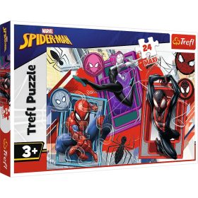   24 Maxi Puzzle – Pókember érzékek / Disney Marvel Pókember Trefl 14366