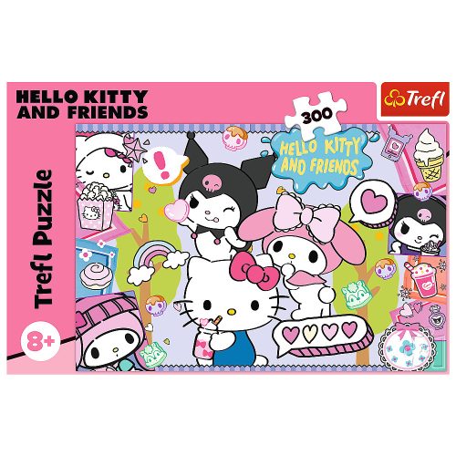300. rejtvény – Őrült trió – Hello Kitty Trefl 23039