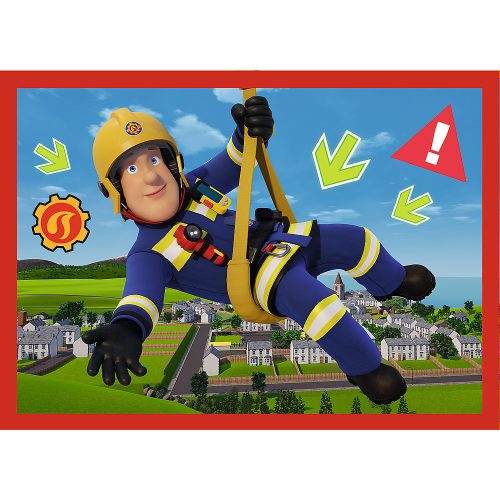 4 az 1-ben rejtvény – Sam Trefl 34632 tűzoltó kalandjai