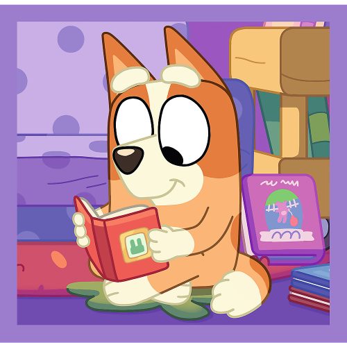 3 az 1-ben rejtvény – Ismerje meg Bluey Trefl 34895-öt