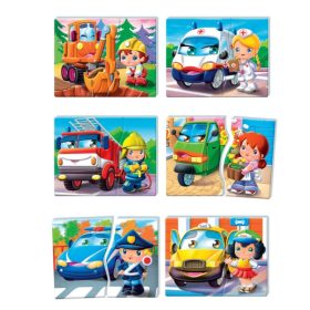   Oktatási játékjárművek és szakmák lengyel nyelvű Clementoni 50765