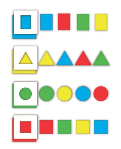Oktatójáték Formák és színek Játssz és tanulj lengyel nyelvet Clementoni 50764