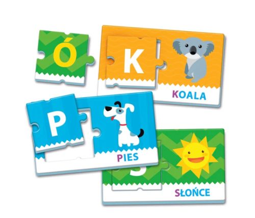 Oktatójáték Ábécé Tanulj és szórakozz lengyel nyelven Clementoni 50766