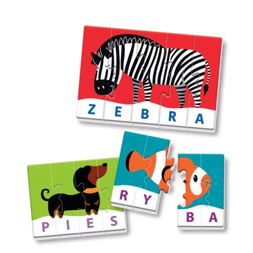 Oktatójáték rejtvény: Első szavaim Játssz és tanulj lengyel nyelvet Clementoni 50770