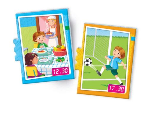 Oktatójáték: Hány óra van? Órajáték és tanulj lengyel nyelvet Clementoni 50771