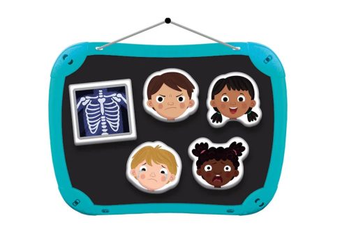 Mágneses oktató orvostok, játékon keresztül tanulható lengyel nyelv Clementoni 50393