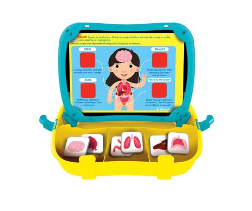Mágneses oktató orvostok, játékon keresztül tanulható lengyel nyelv Clementoni 50393