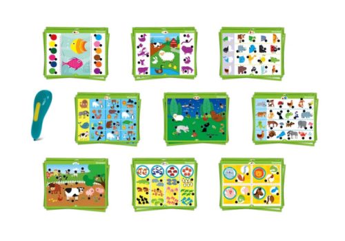 Beszélőtoll 500 Kérdések: Állatok játszanak és tanuljanak lengyel nyelvet Clementoni 50781