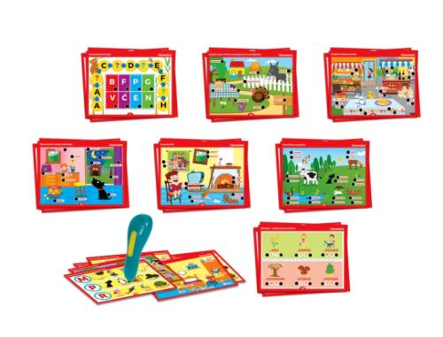 Beszélőtoll 500 Kérdések Betűk és szavak Tanulj szórakozás közben Lengyel nyelv Clementoni 50780