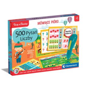   Beszélőtoll 500 Kérdések: Játssz a számokkal és tanulj lengyel nyelvet Clementoni 50783