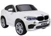 ÚJ BMW X6M Fehér - Elektromos Ride-On jármű