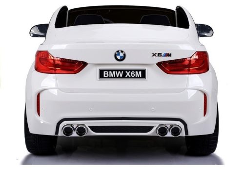 ÚJ BMW X6M Fehér - Elektromos Ride-On jármű