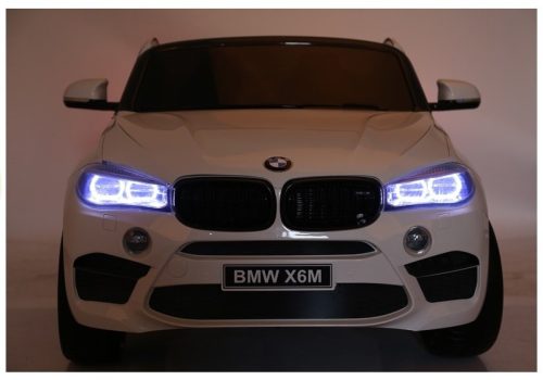 ÚJ BMW X6M Fehér - Elektromos Ride-On jármű