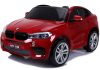 ÚJ BMW X6M piros fényezés - Elektromos Ride-On