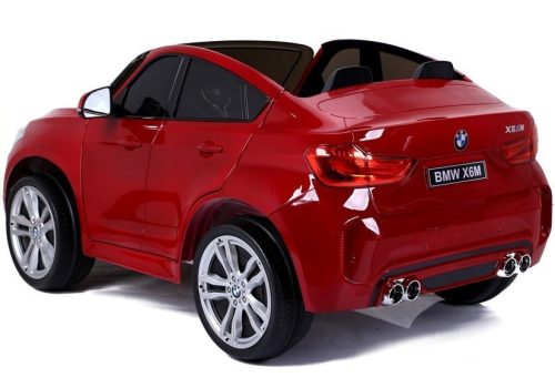 ÚJ BMW X6M piros fényezés - Elektromos Ride-On