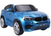 ÚJ BMW X6M kék fényezés - Elektromos Ride-On