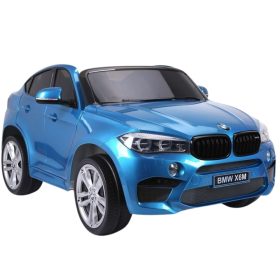 ÚJ BMW X6M kék fényezés - Elektromos Ride-On