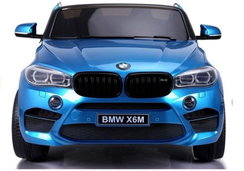 ÚJ BMW X6M kék fényezés - Elektromos Ride-On