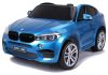 ÚJ BMW X6M kék fényezés - Elektromos Ride-On