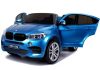 ÚJ BMW X6M kék fényezés - Elektromos Ride-On