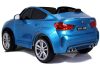 ÚJ BMW X6M kék fényezés - Elektromos Ride-On