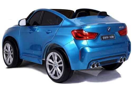 ÚJ BMW X6M kék fényezés - Elektromos Ride-On