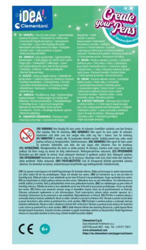 Idea Art Mini Factory Pillangó Pen Creators Clementoni 18169