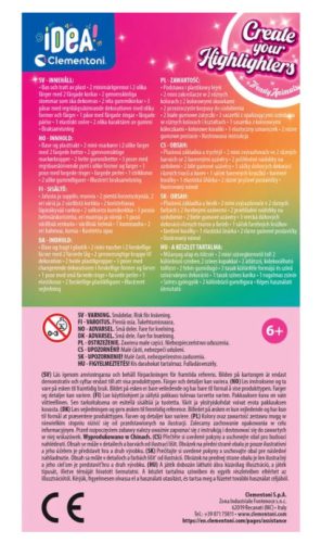 Mini Marker Factory Varázslatos Állatok Clementoni 18167