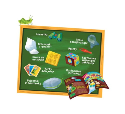 Tudományos szórakoztató természetfelfedezők természet távcső lengyel nyelv Clementoni 50894