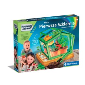   Science & Play My First Greenhouse Laboratory Botanika és Növények Lengyel Nyelv Clementoni 50861