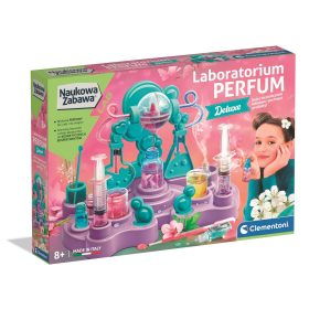   Tudomány és játék Parfüm Laboratórium Deluxe lengyel nyelvű Clementoni 50396