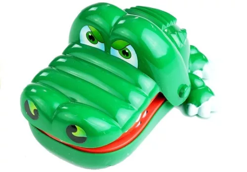 Krokodil fogorvos vicces harapás ujj játék