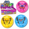 Rugalmas Gumi Pattogó Labda Konfetti Pillangó Világító Mix 9 cm