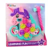 Whac A Mole Arcade játék Unicorn színes fények hangjai