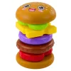 Hamburger Piramis Kirakó Gyerekeknek Színes 7 db-os.