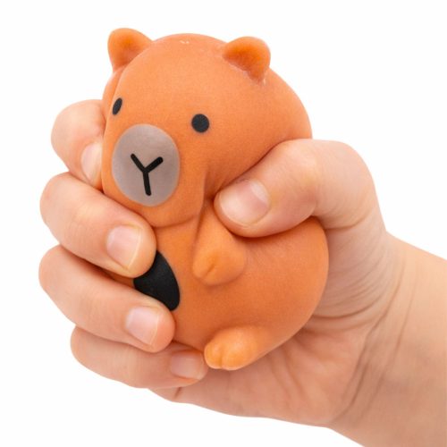 Kapibara Stresszoldó Puha Squishy Játék Barna 7 cm