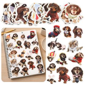   Papírmatrica szett spániel kutyákkal díszítéshez 50 db.