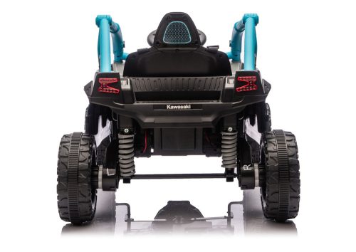 Kawasaki JS330 24V5Ah fekete és kék akkumulátoros autó