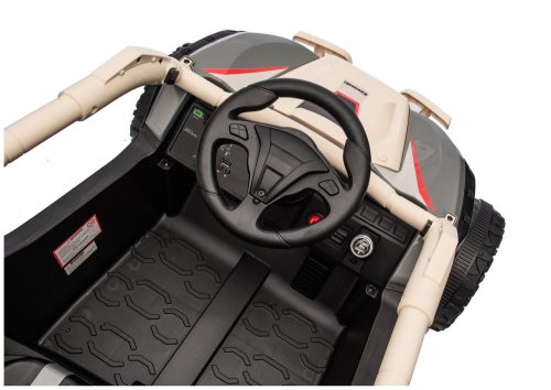 Kawasaki JS330 24V5Ah akkumulátoros autó fekete és bézs