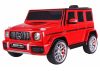 S306-1 Piros akkumulátoros autó Mercedes G63