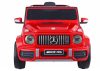 S306-1 Piros akkumulátoros autó Mercedes G63